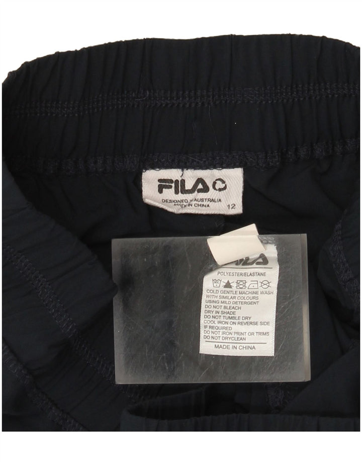 Fila Ženska trenirka Hlače Joggers UK 12 Medium tamnoplavi poliester