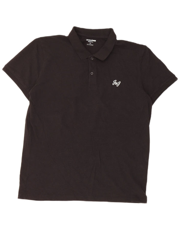 Jack & Jones muška polo majica XL crni pamuk