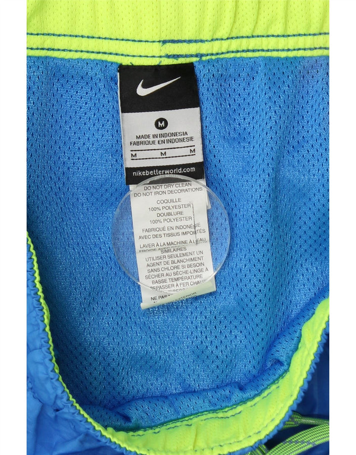 Nike muške sportske kratke hlače srednje plavi geometrijski poliester