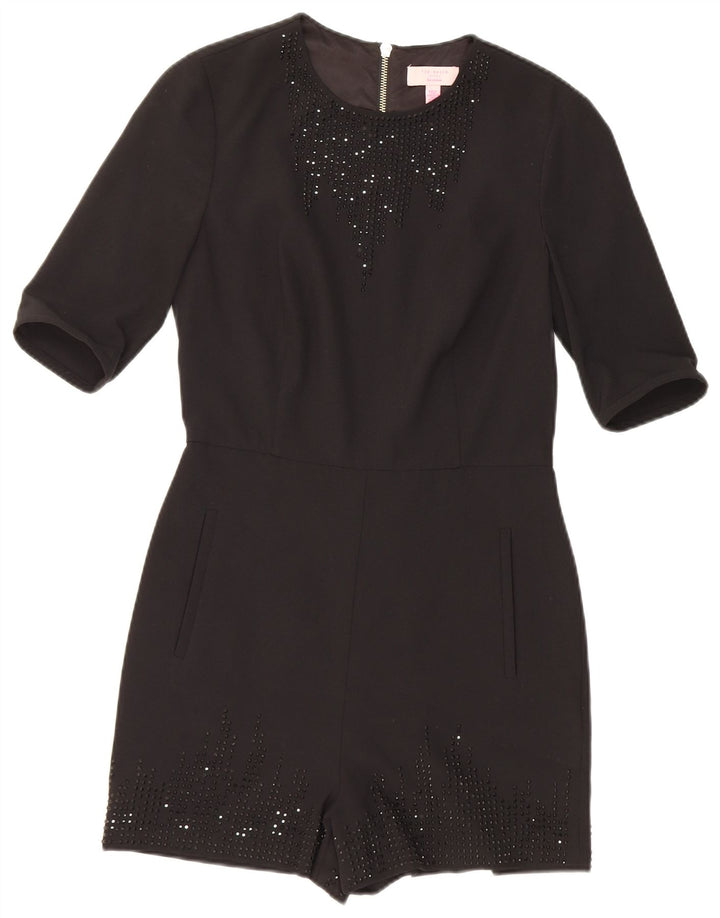 Ženska kombinezona Ted Baker Veličina 1 XS crni poliester
