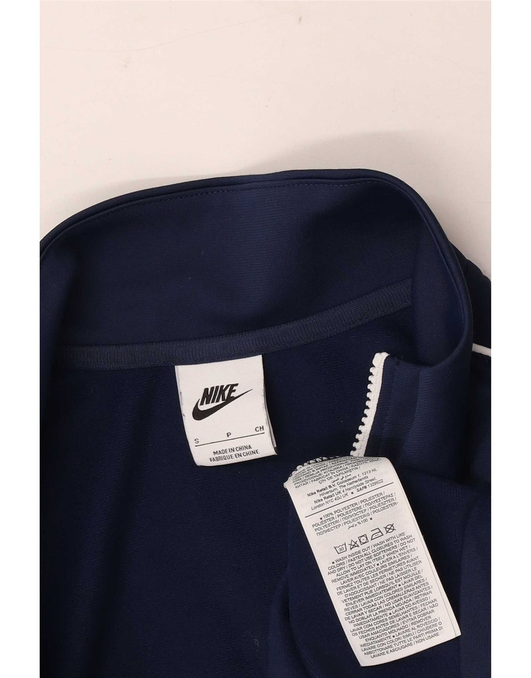 Nike muška gornja jakna od trenirke mala tamnoplava poliester