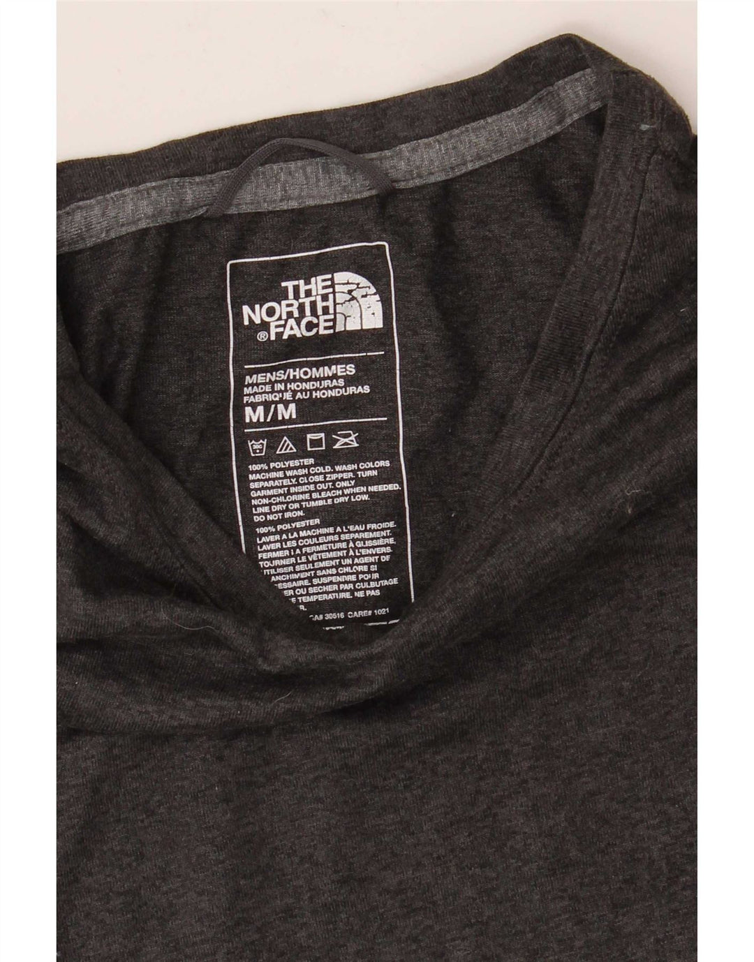 The North Face muška majica kratkih rukava Srednje sivi flekasti poliester
