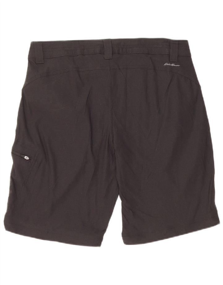 Eddie Bauer ženske planinarske kratke hlače US 8 Medium W30 crni najlon