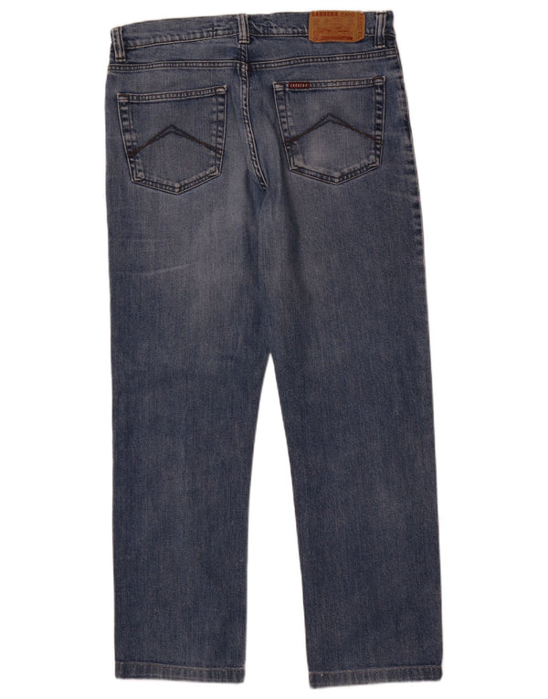 Carrera Mens 702 Comfort Fit Straight Jeans IT 52 XL W34 L29 Plava