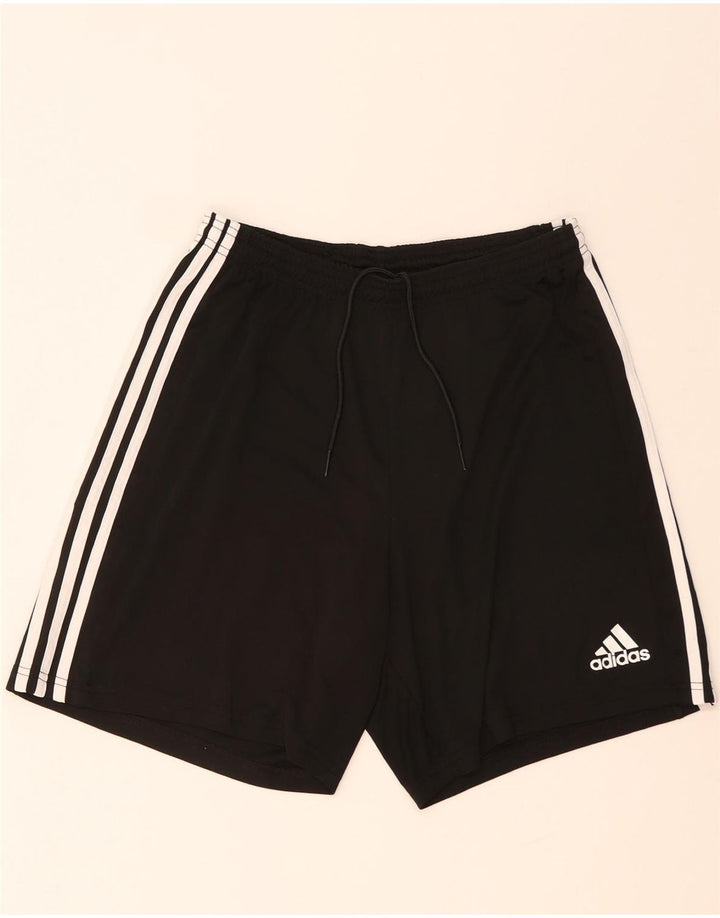 Adidas muške kratke sportske kratke hlače Aeroready, veliki crni poliester