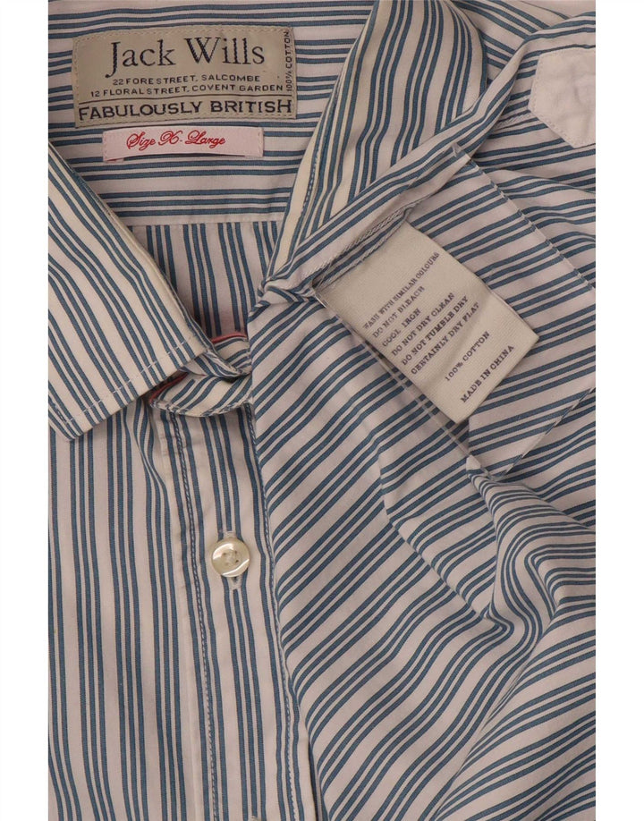 Jack Wills Muška svečana košulja XL, pamuk na plave pruge
