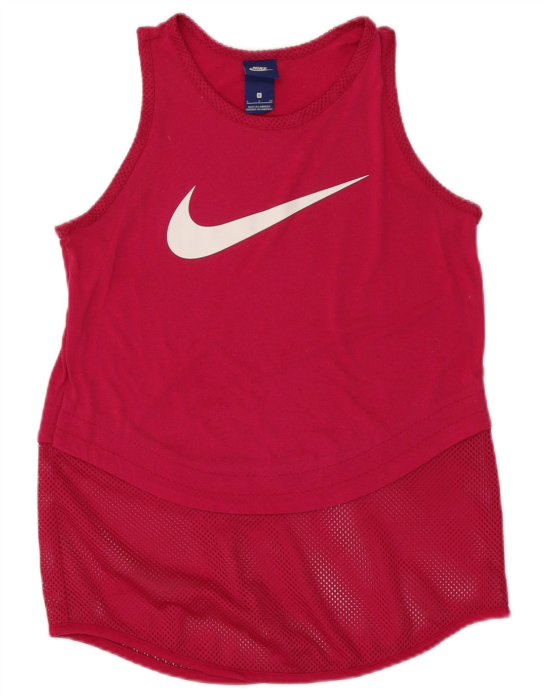Nike Ženski grafički prsluk Top UK 10 Small Pink