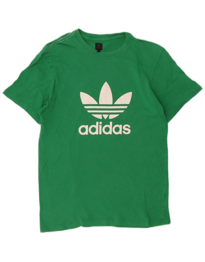 Adidas muška majica s grafičkim motivima, srednje zelena
