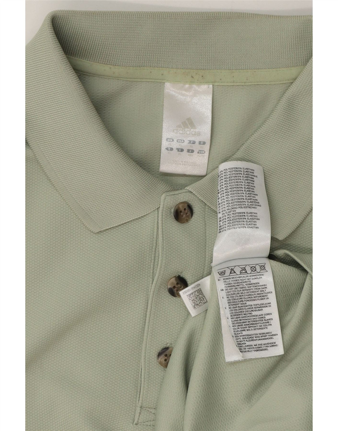 ADIDAS muška polo majica XL zeleni poliester