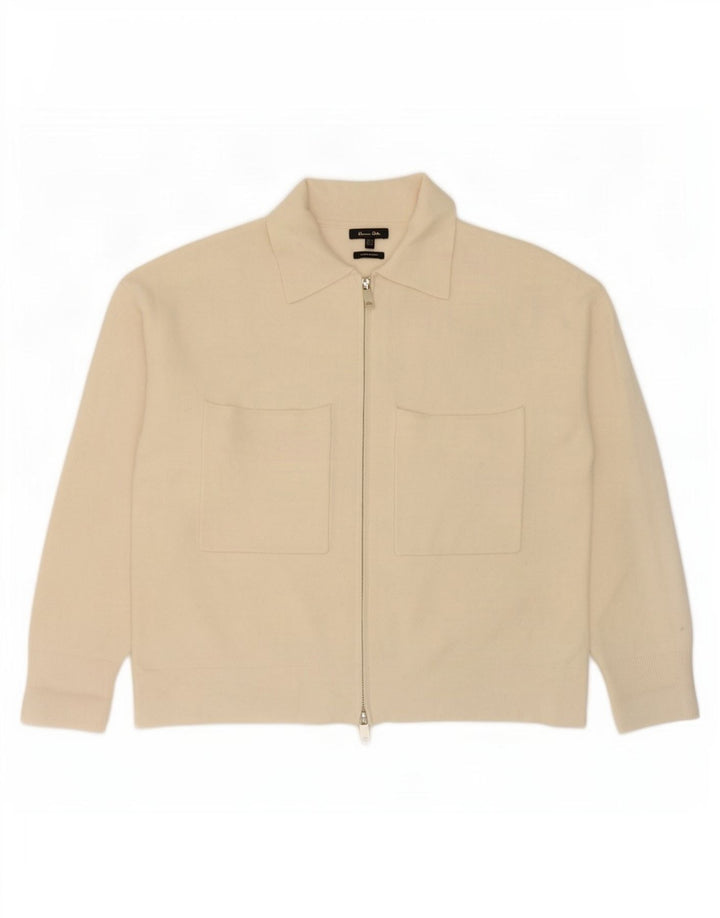Massimo Dutti ženski prekomjerni džemper UK 10 Small Off White