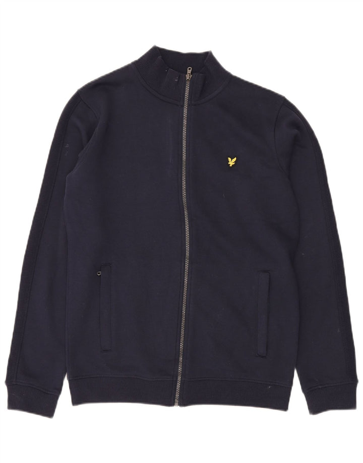 LYLE & SCOTT Gornja jakna trenirke za dječake 14-15 godina tamnoplavi pamuk
