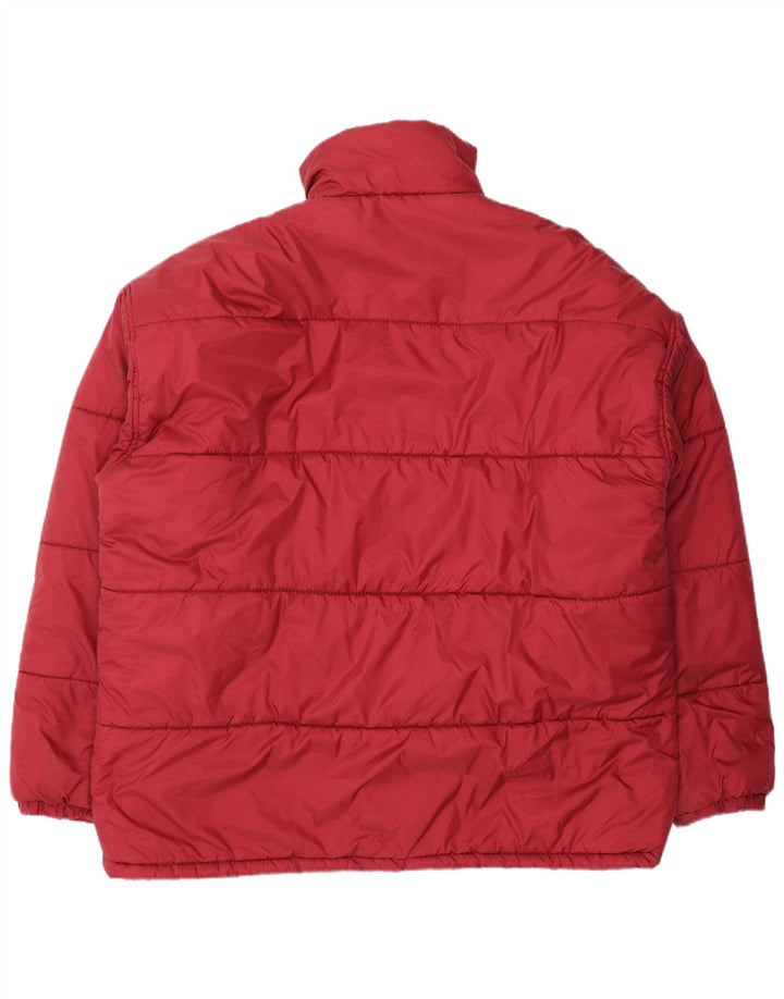 Vintage muška podstavljena jakna UK 42 XL crvena