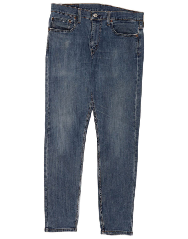 Levi's muške 512 uske sužene traperice W32 L32 plavi pamuk