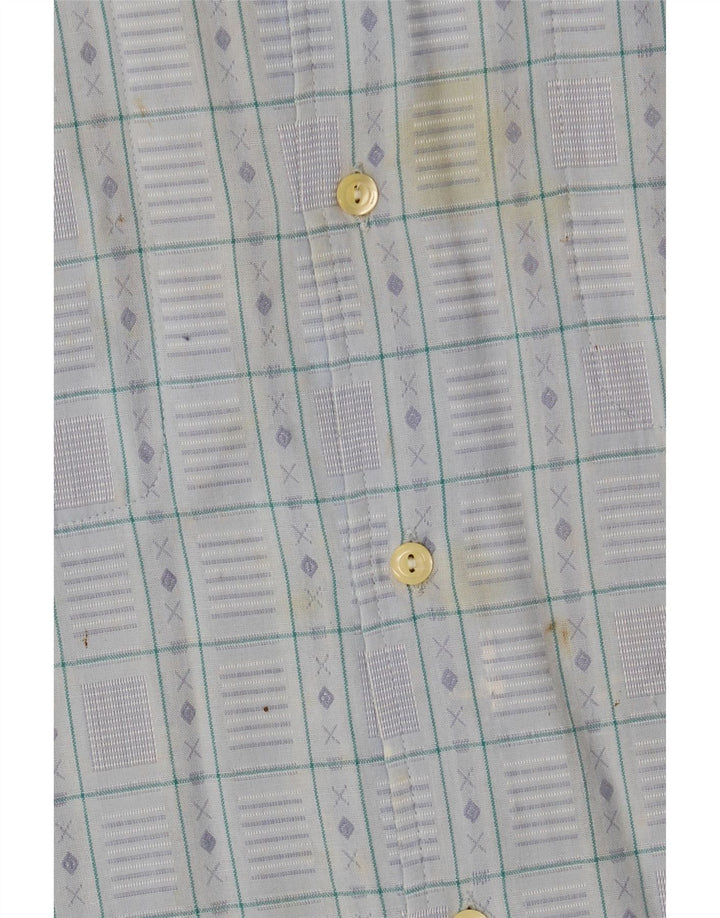 Wampum muška karirana košulja Small Blue Fair Isle