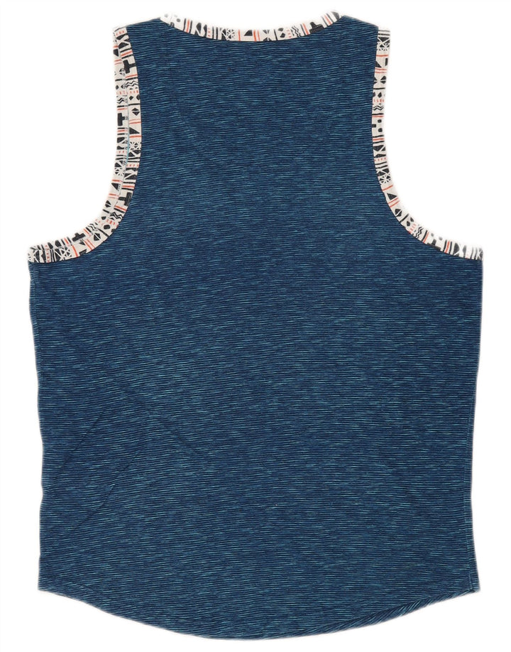 HOLLISTER Muška majica s malim plavim prugama, pamuk