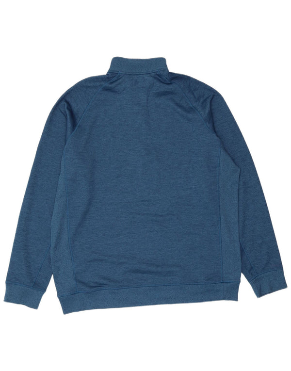 Under Armour muška majica s izrezom s patentnim zatvaračem XL plava