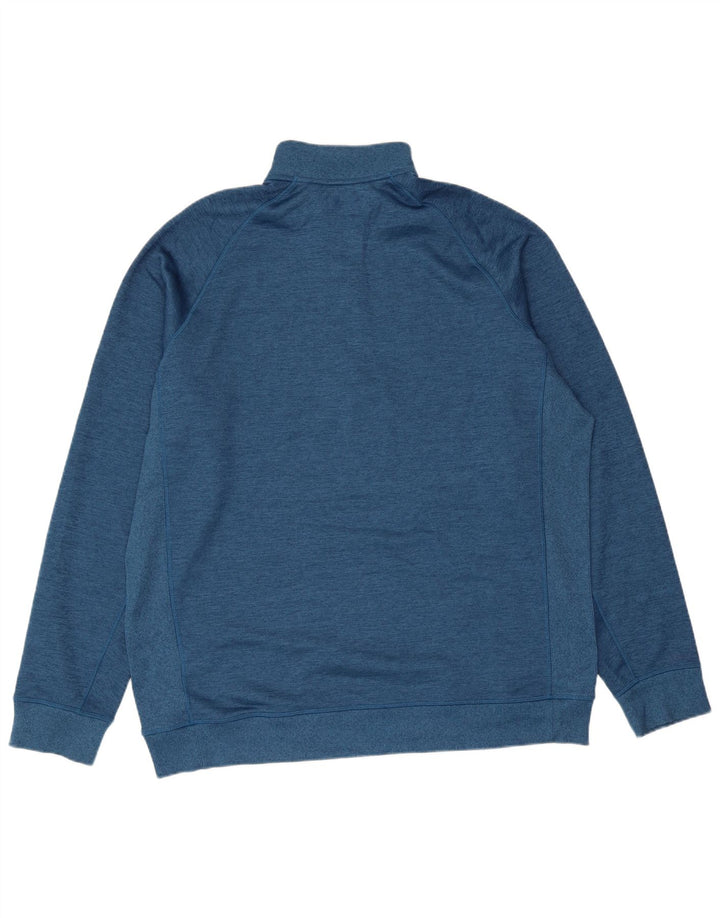 Under Armour muška majica s izrezom s patentnim zatvaračem XL plava
