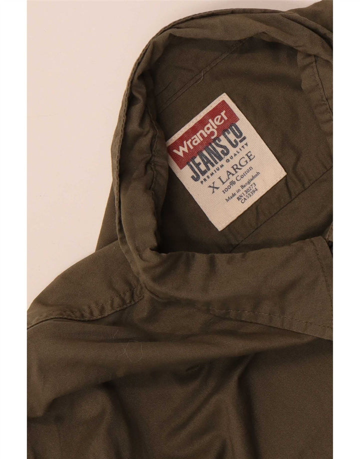 Wrangler muška košulja XL kaki pamuk