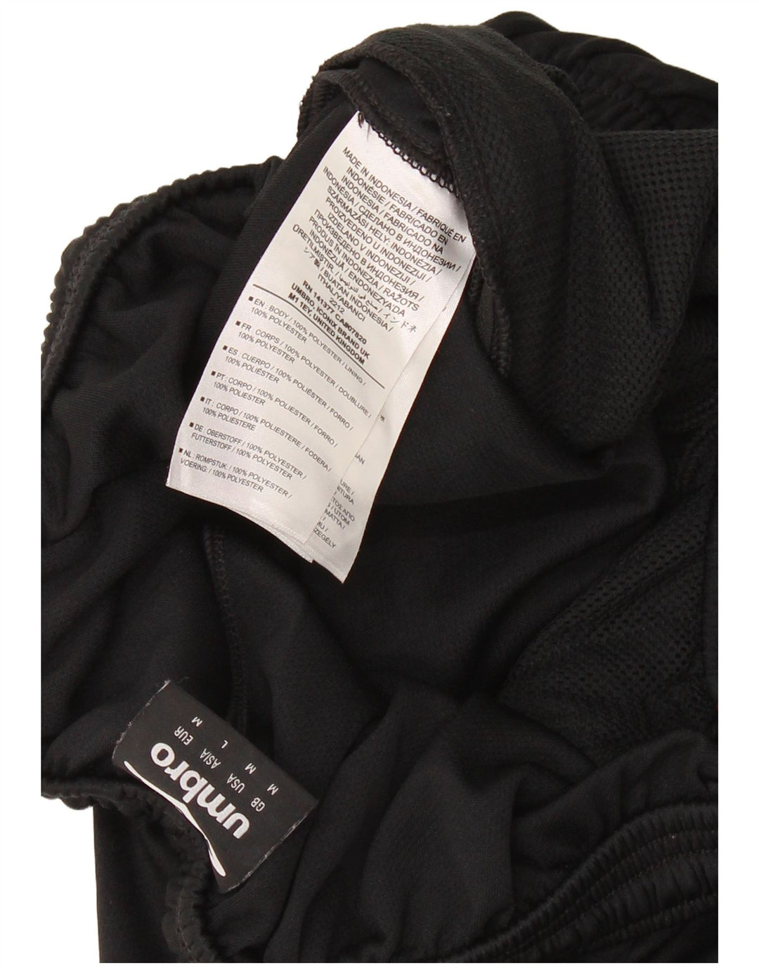 UMBRO muške sportske kratke hlače West Ham United F.C Srednje crni poliester