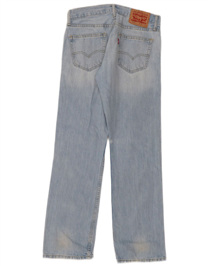 Levi's muške 514 ravne traperice W30 L30 plavi pamuk