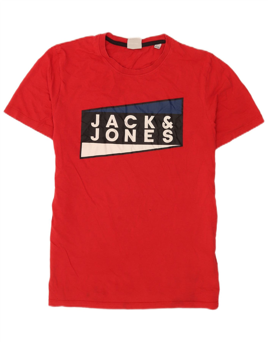 Jack & Jones muška majica kratkih rukava srednje veličine, crveni pamuk