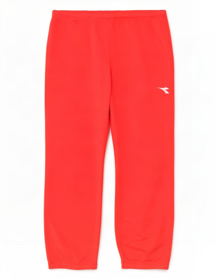 Diadora Muške trenirke Hlače Joggers srednje crvene boje od poliestera