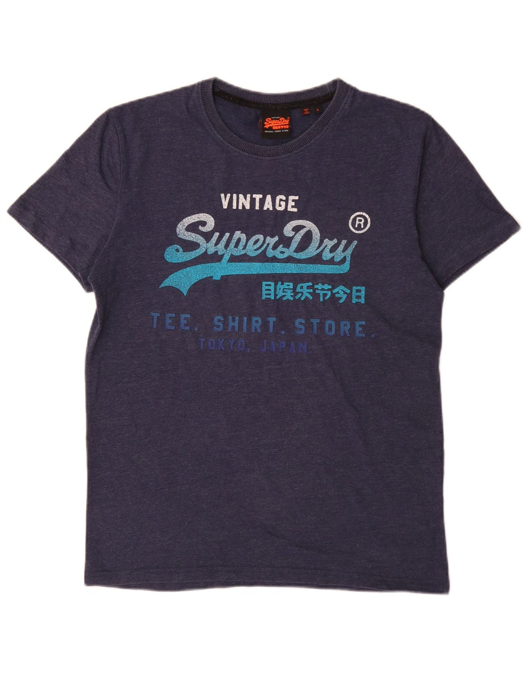 Velika muška majica s grafičkim motivima Superdry, tamnoplava