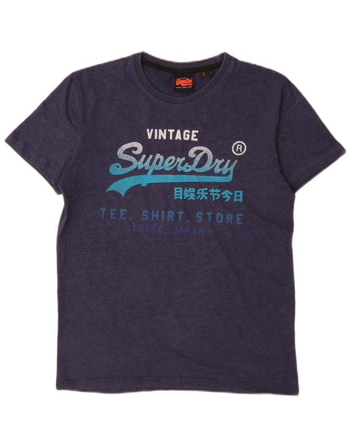 Velika muška majica s grafičkim motivima Superdry, tamnoplava