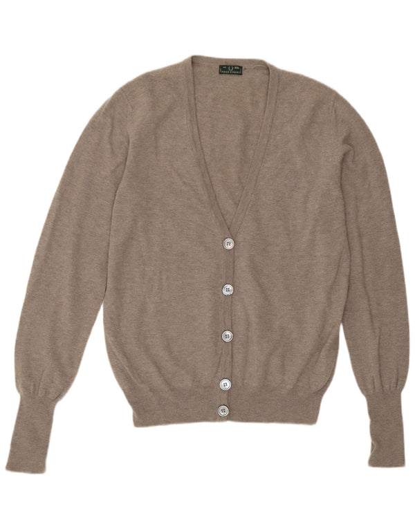 Fred Perry ženski kardigan pulover UK 20 2XL siva vuna