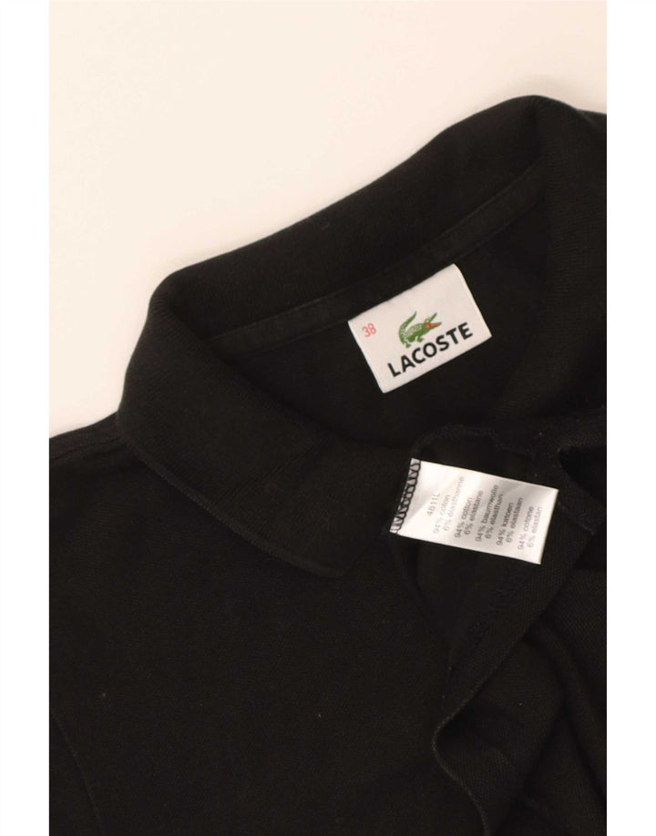Lacoste ženska polo majica veličine 38 srednje crni pamuk