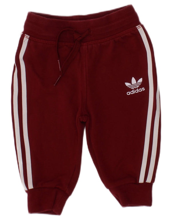 Adidas Trenirke za djevojčice Graphic Pamuk 3-6 mjeseci Bordo
