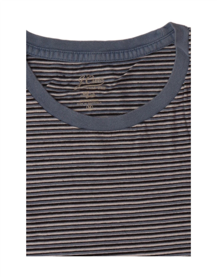 J. CREW Ženska majica kratkih rukava UK 14 srednje plave pruge