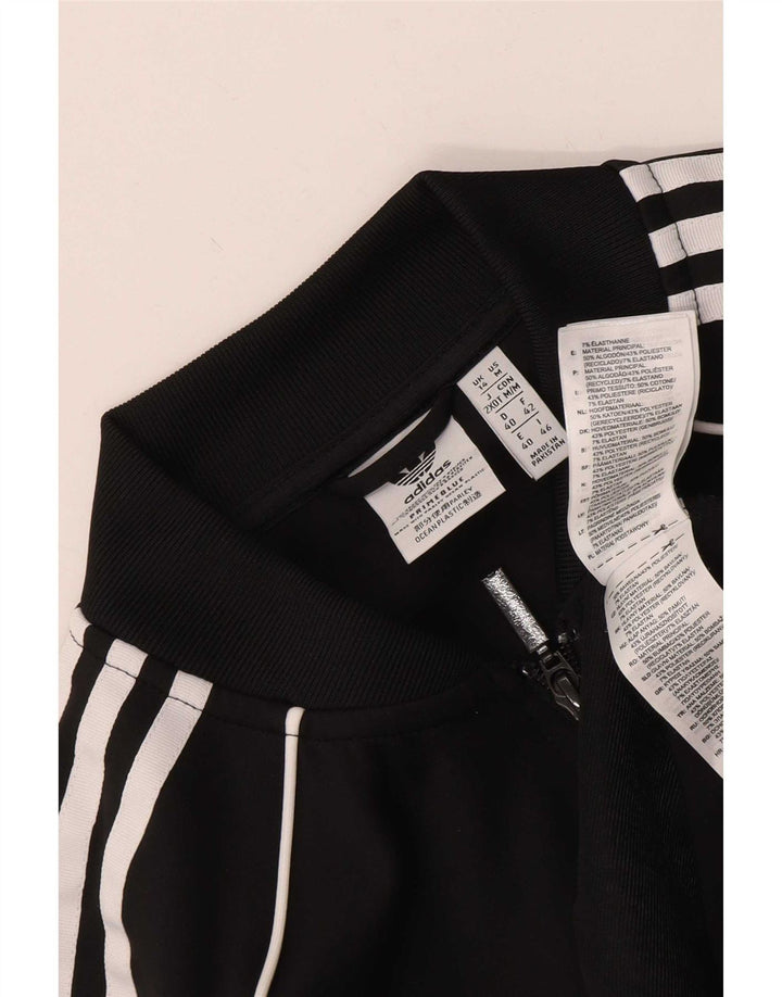 Adidas ženska gornja jakna za trenirku UK 14 srednji crni poliester