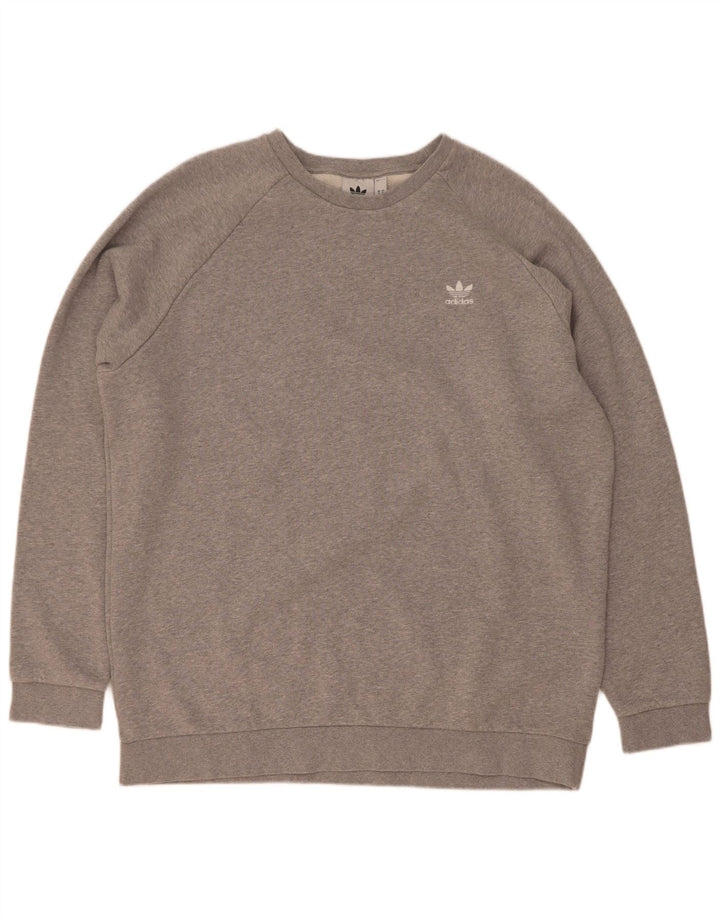 Adidas muška majica XL sivi pamuk
