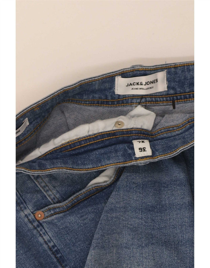 Jack & Jones Muške uske traperice GLENN W36 L34 Plave