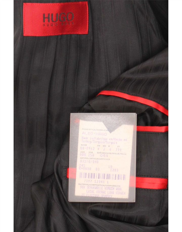 Hugo Boss muška jakna sa 3 gumba EU 44 XS siva djevičanska vuna