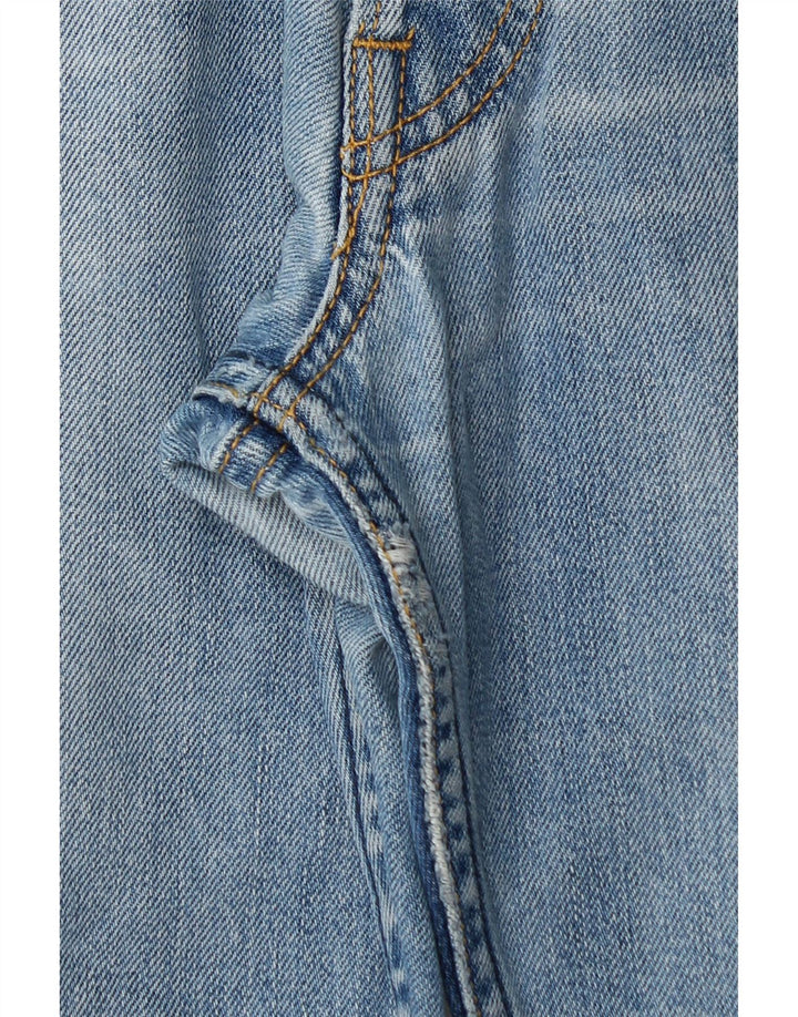 Lee Mens Knox Straight Jeans W34 L34 Plavi pamuk