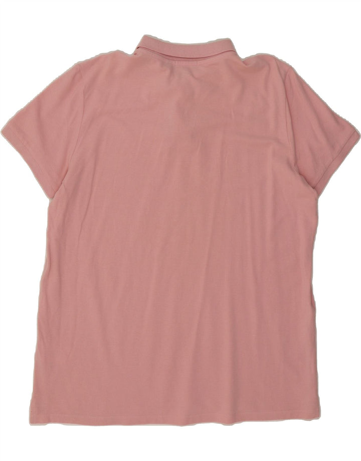 CHIEMSEE Mens Polo Shirt XL Pink Cotton Vintage Chiemsee and Second-Hand Chiemsee from Messina Hembry 
