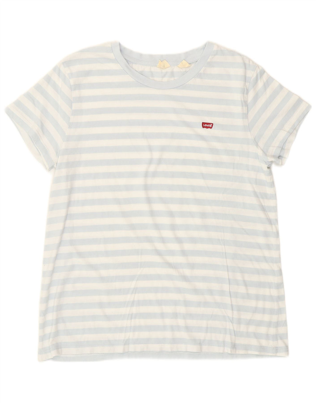 Levi's ženska majica kratkih rukava UK 14 velike plave pruge