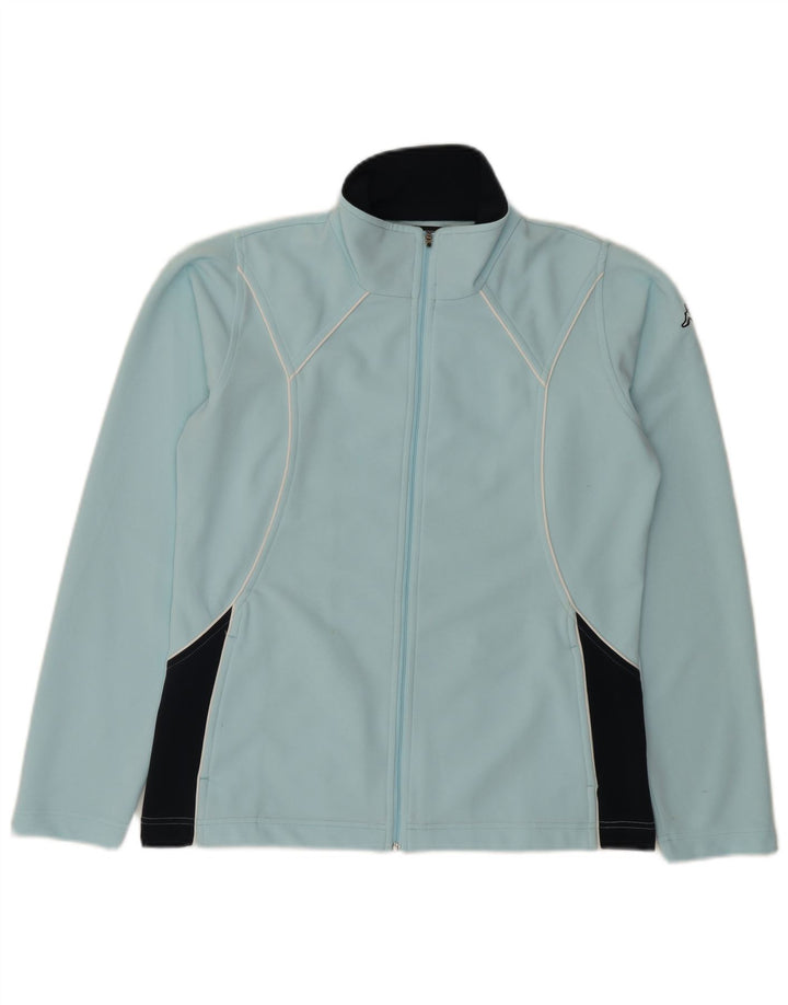 Kappa ženska gornja jakna trenirke UK 16 Large Blue Colourblock poliester