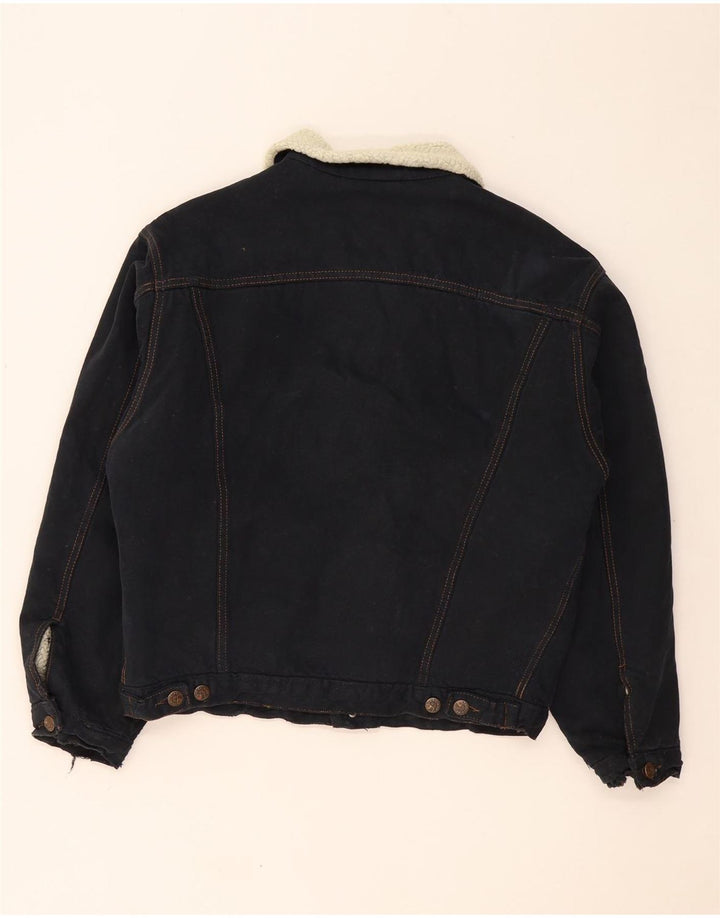 AMERICANINO muška traper jakna UK 36 Mala tamnoplava