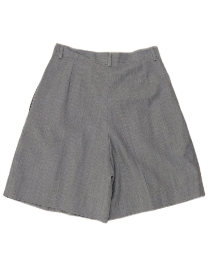 Olivia Hassler Ženske ležerne kratke hlače visokog struka IT 42 Srednje W28 Plava vuna