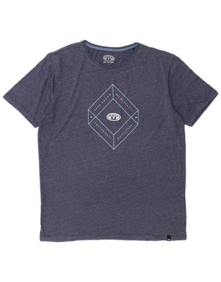 ANIMAL Muška majica kratkih rukava s grafičkim motivima, veliki tamnoplavi poliester