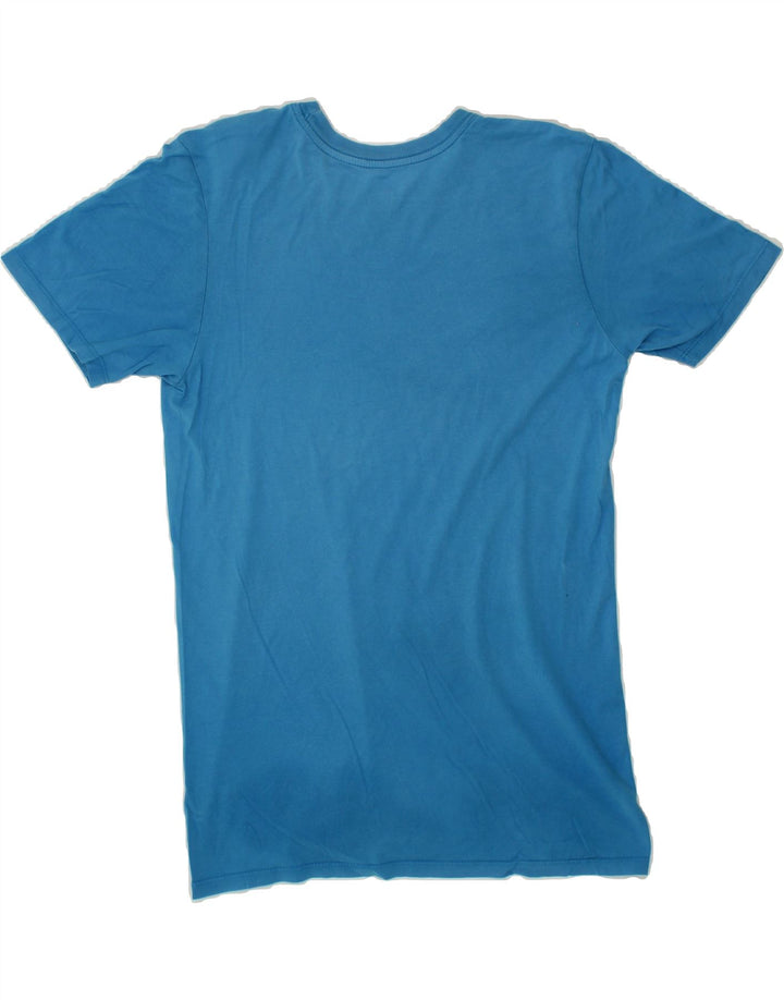 NIKE Mens Athletic Cut Graphic T-Shirt Top Small Blue Vintage Nike and Second-Hand Nike from Messina Hembry 