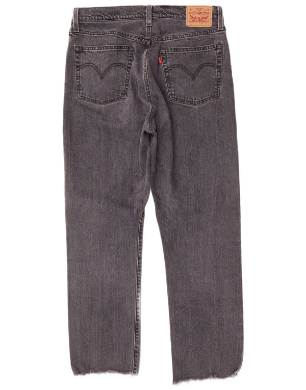 LEVI'S muške 501 ravne traperice W31 L28 sivi pamuk