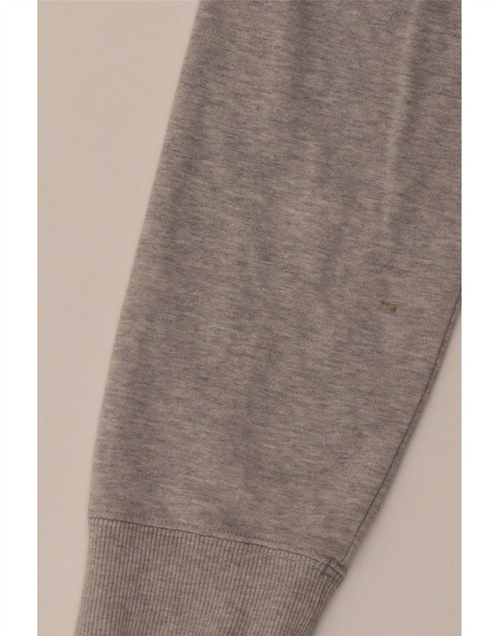 ADIDAS muška trenirka s grafičkim motivima srednje sivi pamuk