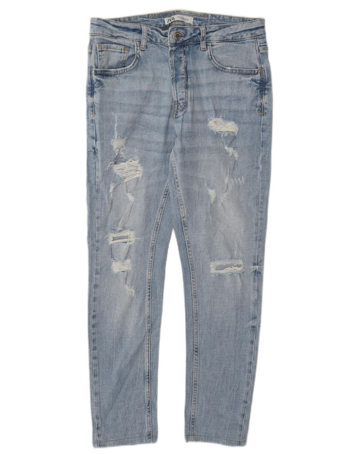 Zara muške uske traperice UE 42 Large W32 L28 plave