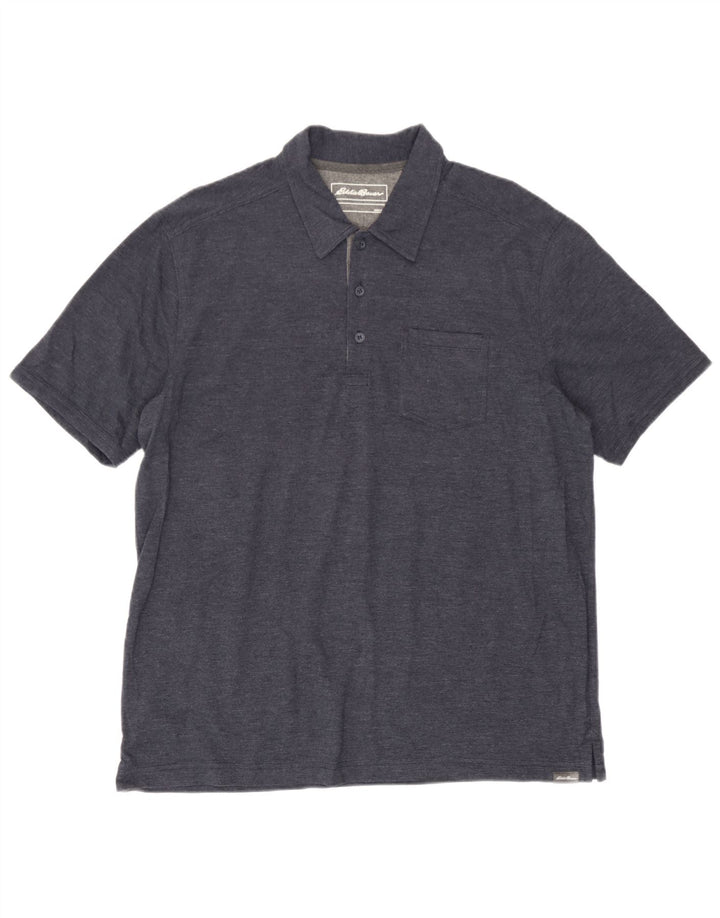 Eddie Bauer muška polo majica velika tamnoplava pamuk