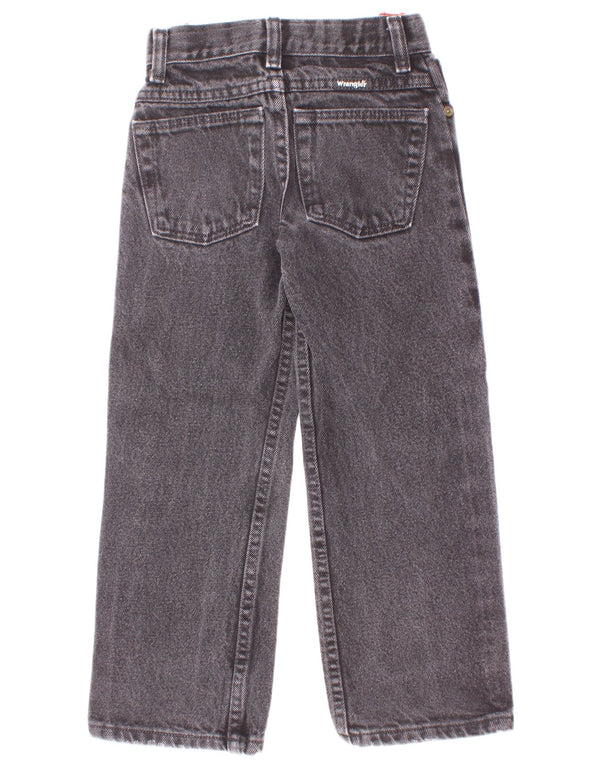 Wrangler Boys Slim Jeans 7-8 Years W22 L20 Sivi pamuk