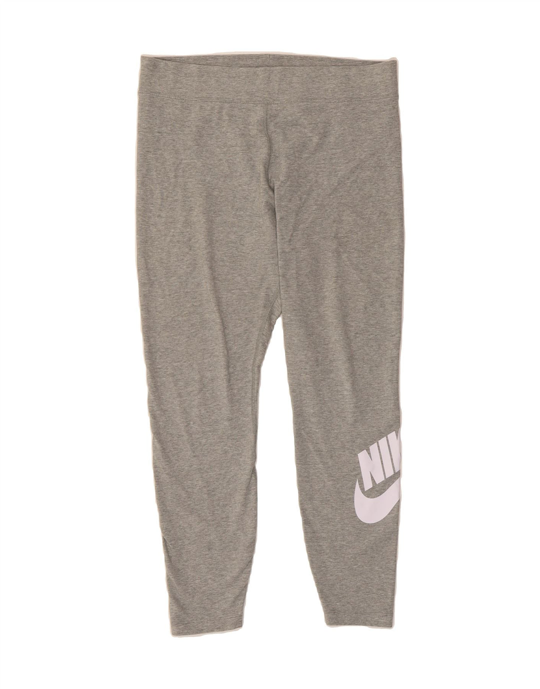 NIKE Womens Graphic Leggings UK 18 XL  Grey Vintage Nike and Second-Hand Nike from Messina Hembry 